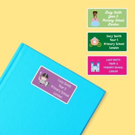 Label Sticker Book Sign 10 custom stick-on labels for books & notebooks | stickerkid.net