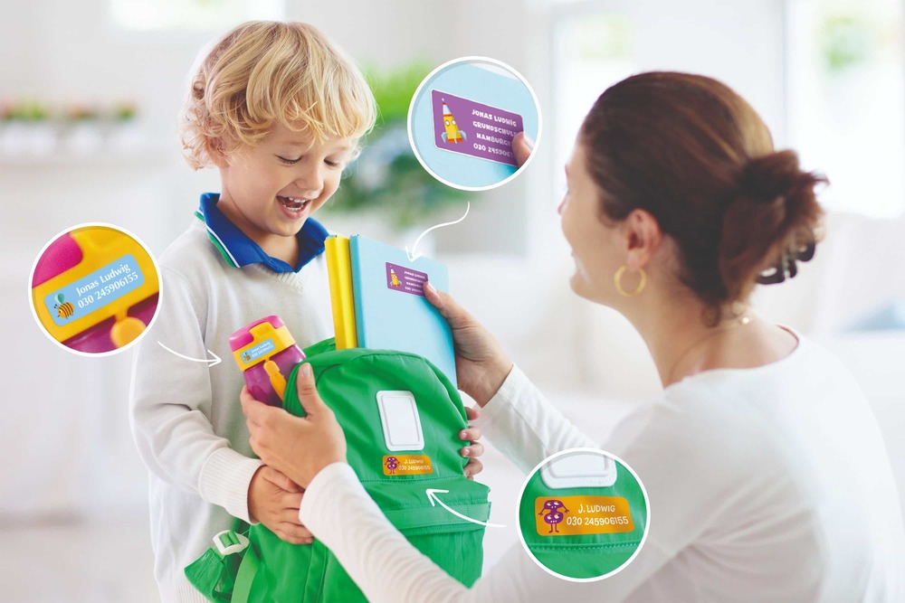 How to choose your perfect school name labels for the start of the 2024/2025 school year?