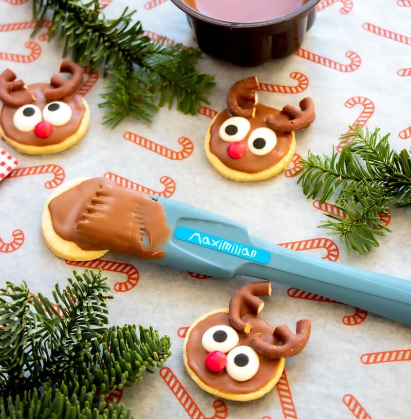 Cute reindeer cookies StickerKid Singapore Blog